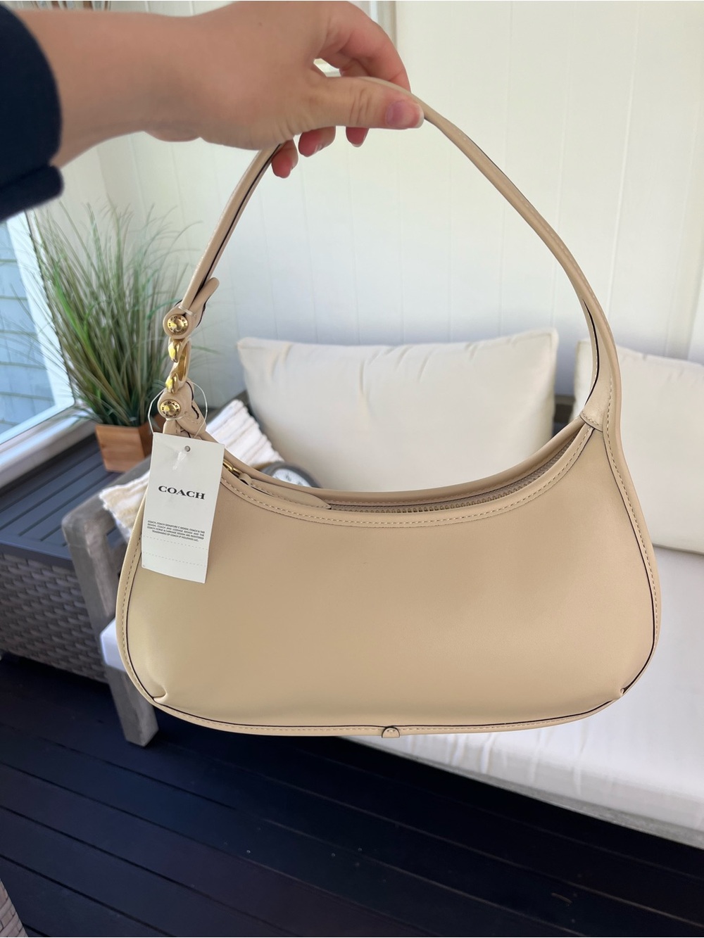 NWT Coach Eve Shoulder Bag | Ivory